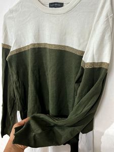 Color Block Knit Top