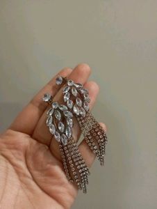 Crystal Tassel Earrings