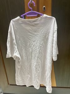 Plain White Zara Tshirt Size 42