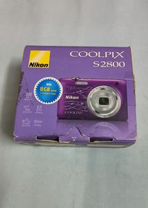 NIKON COOLPIX S2800 POINT &amp; SHOOT CAMERA