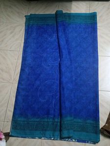 Branded Wedding Elegant Blue Saree
