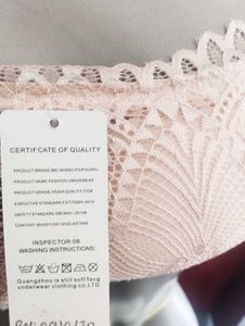081 - Lace Net Bra Removable Cup