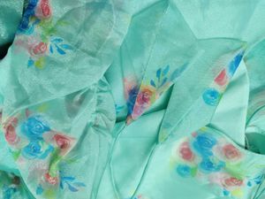 Floral Print Anarkali Set