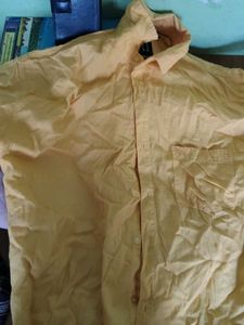 Yellow Casual Shirt