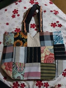 Patchwork Tote Bag
