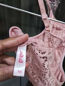 Pink Velvet Bralette