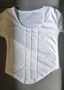 Cureved Hem Top