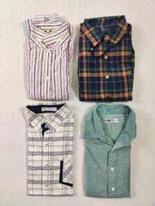 Men 8 Branded Shirts Combo