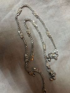 women real silver payal