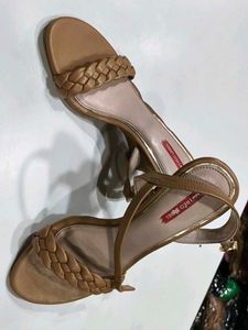Fred Label Braided Heel Sandals