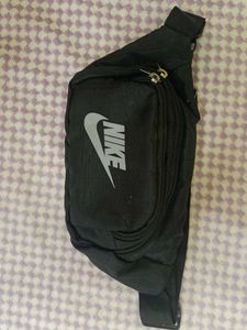 Waist Bag with 3 Pouch- Fanny Pack Black
