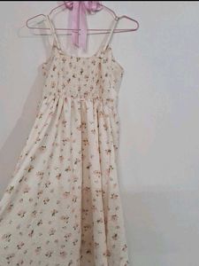 Off White Midi Dress ❤️