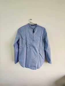 Blue Long Sleeve Shirt