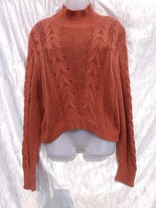 Aeropostale Cozy Cable Knit Sweater 🧡
