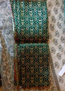Elegant Black &amp; Gold Diamond Print Maxi Skirt