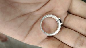 New Pure Silver&amp;BlueStone Ring