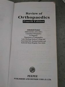Review of Orthopaedics