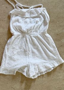 Cute White Romper