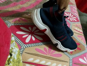 Stylish Blue Sneakers