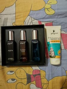 Pack Of 2, Suncream & Perfume Set