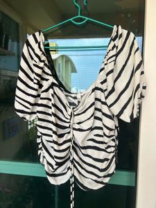 Zebra Print Top