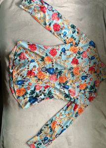 Multi Colour Paisley Boutique Blouse