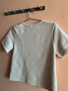 Casual Beige T-Shirt