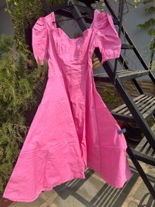 Selcouth corset Chic Pink Sundress