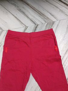 Red Trouser For Women