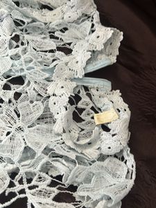 classy light blue top