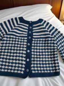 Unisex Kids Handmade Knitted Woolen Sweater