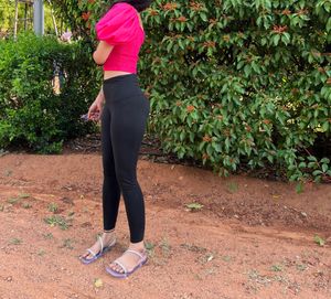 Hot Pink Top And Dress Combo For Roshni