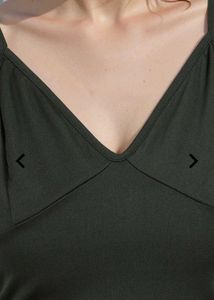 Olive Green Slip Dress