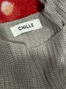 free size Ribbed Knit tie up Midi Dress