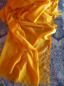 Yellow Saree