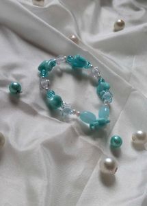 Handcrafted Kids Blue Bracelet
