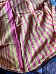 Used pure cotton handloom saree