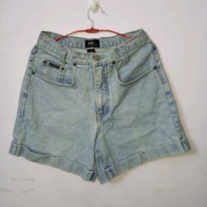 Denim Short For Womens