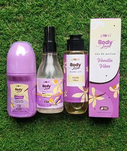 Plum Vanilla Vibes Bodycare Range