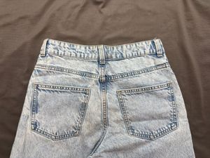 Wide Leg Denim Jeans