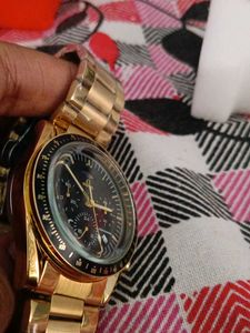 Omega Day / Night  Gold Watch