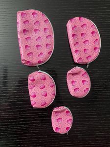 Pack Of 5 Heart Pouches