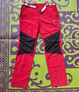 Red Hiking Pants nepa premium