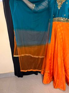 Gown With Dupatta