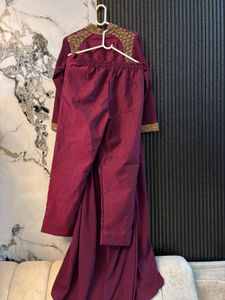Maroon Beautiful Suit