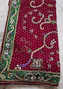 Very Heavy Bridal Saree VeryBeautiful ♥️🎉