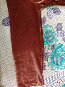 Velvet Kurta &amp; Plazo