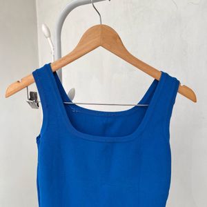 Cobalt Blue Basic Tank Top