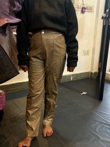 stylish pure leather Pants