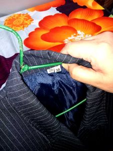 Striped blazer for women